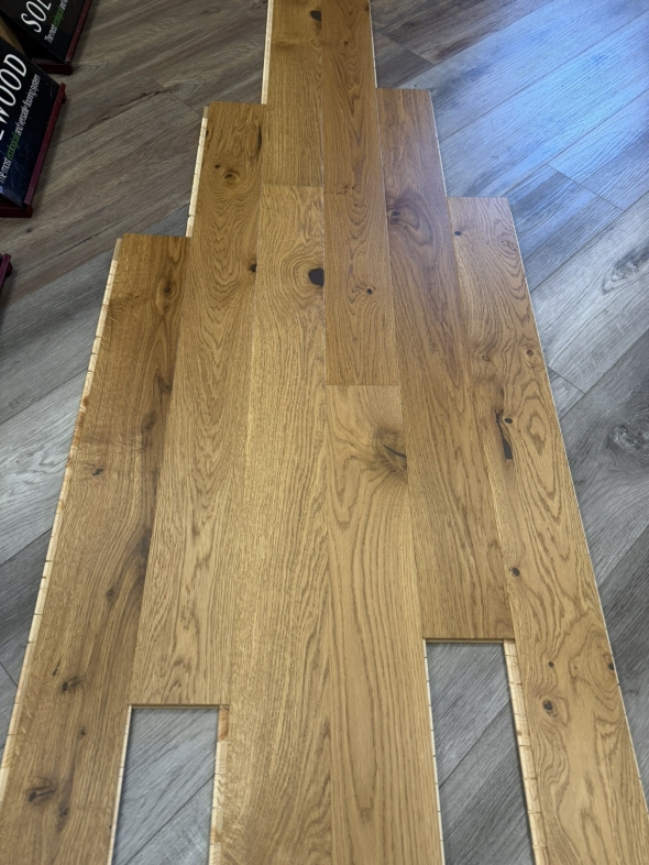 Паркетна дошка Oak Brushed Bevelled Country